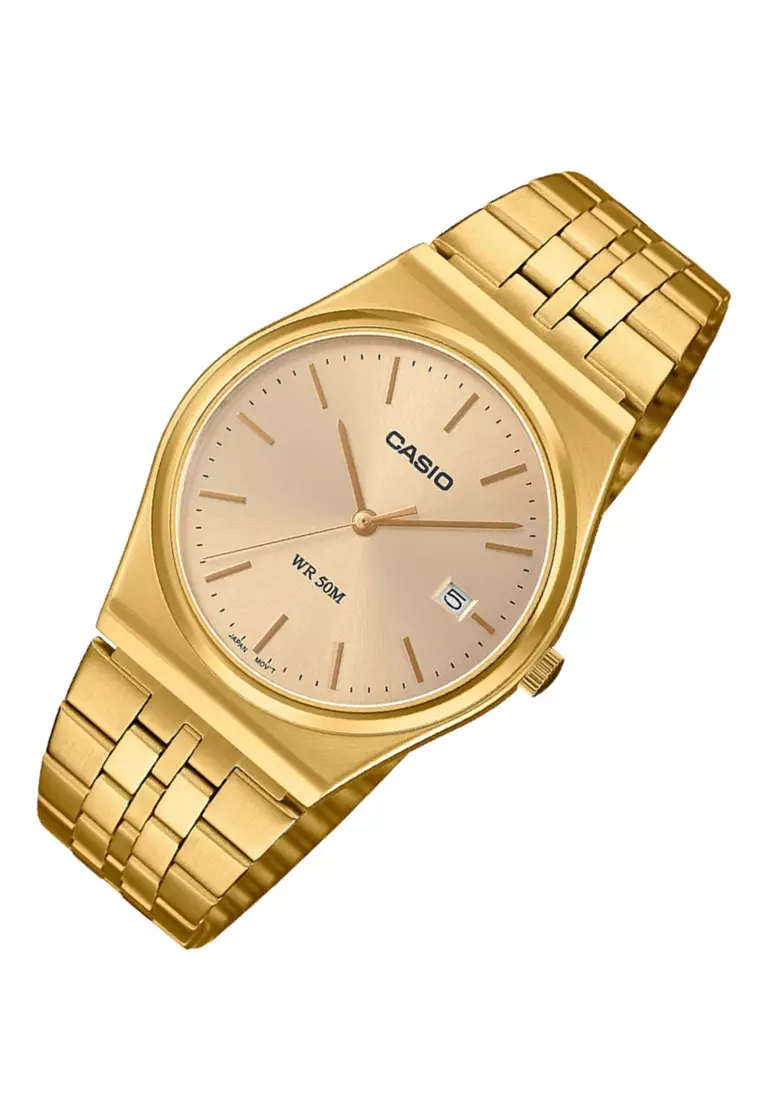 Casio discount mtp gold