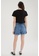 DeFacto blue High Waist Denim Short DF67FAA26A1874GS_3