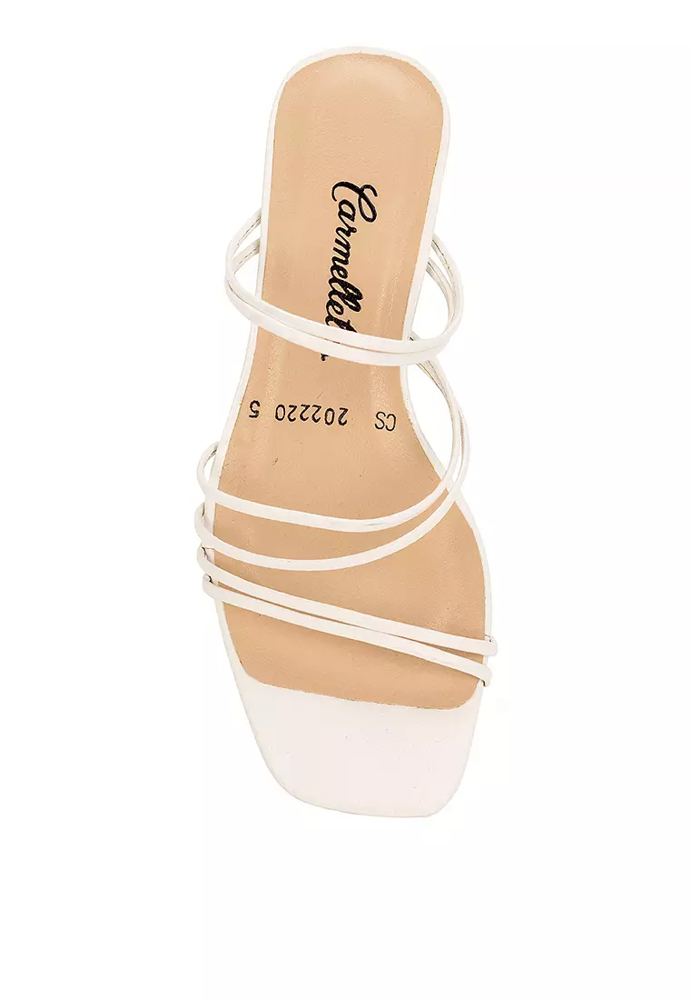 Strappy Kitten Heels