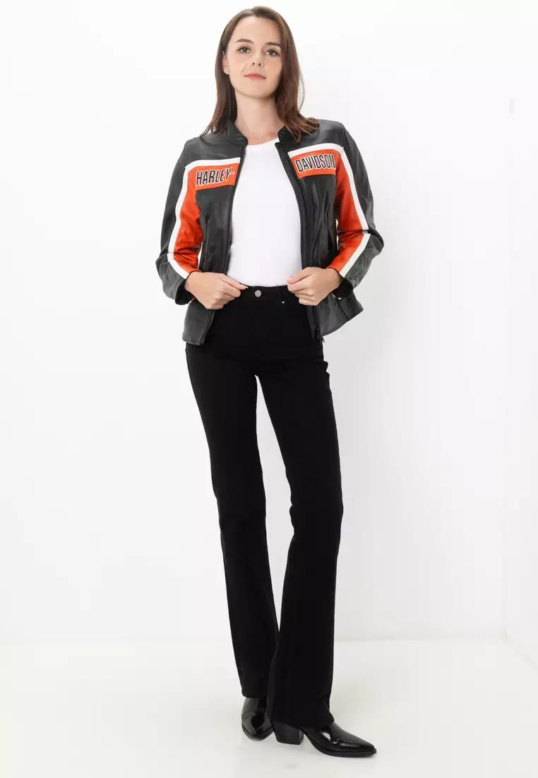 H-D® Trenton Leather Riding Jacket