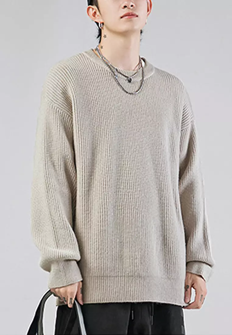 Kelry Korean Sweaters Vest Mens Loose Jumpers Knitwear India