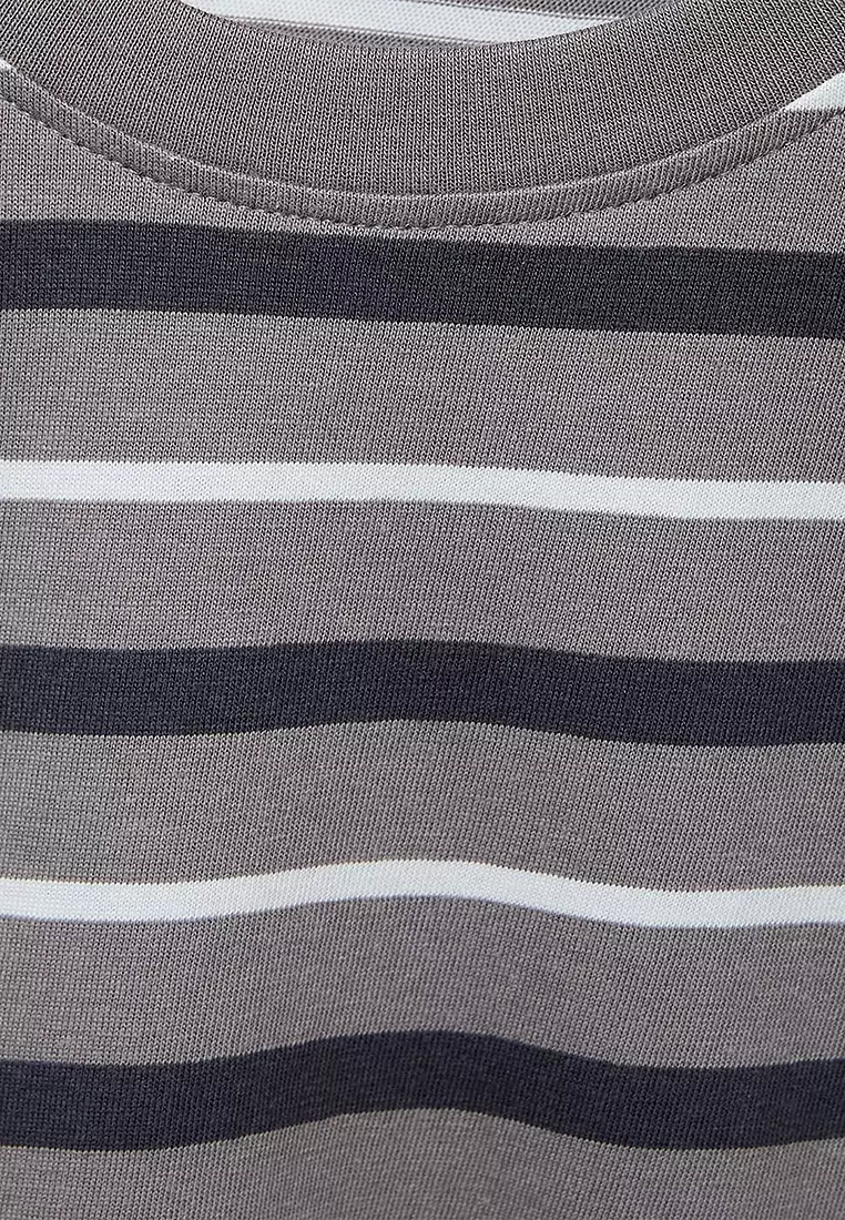 Striped Cotton T-Shirt