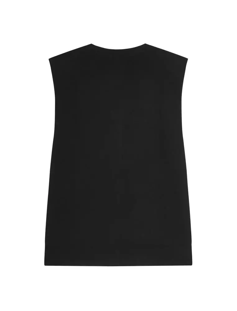 Knitted vest