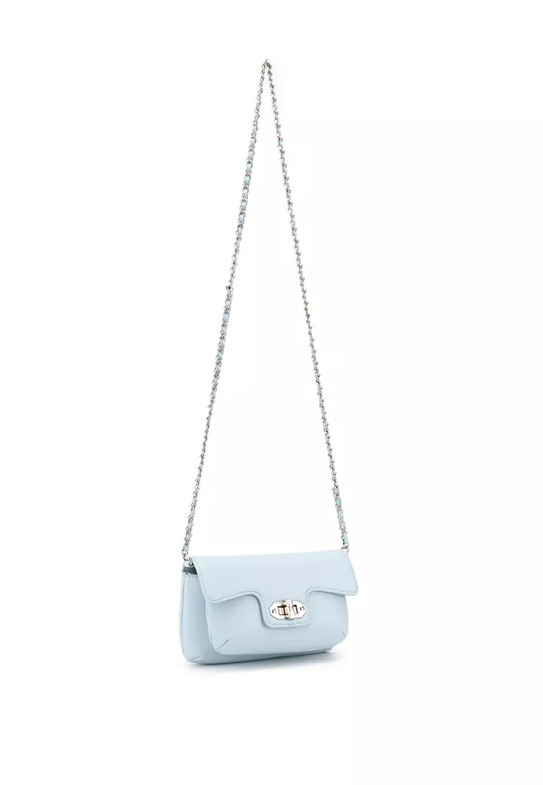 BUCKLED LOCK CROSSBODY BAG