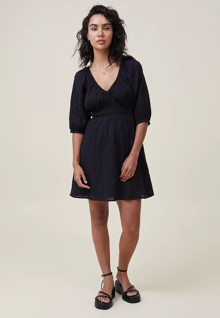 Brooklyn Full Sleeves Babydoll Dress