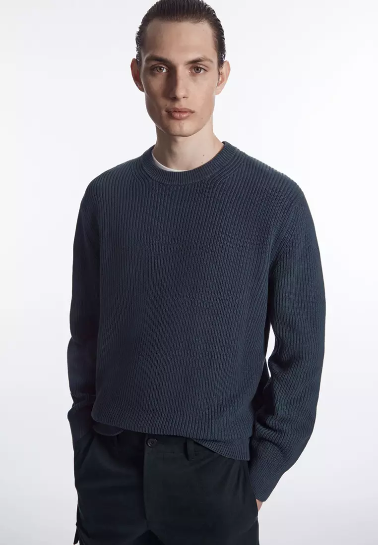 Stone Washed Knitted Jumper