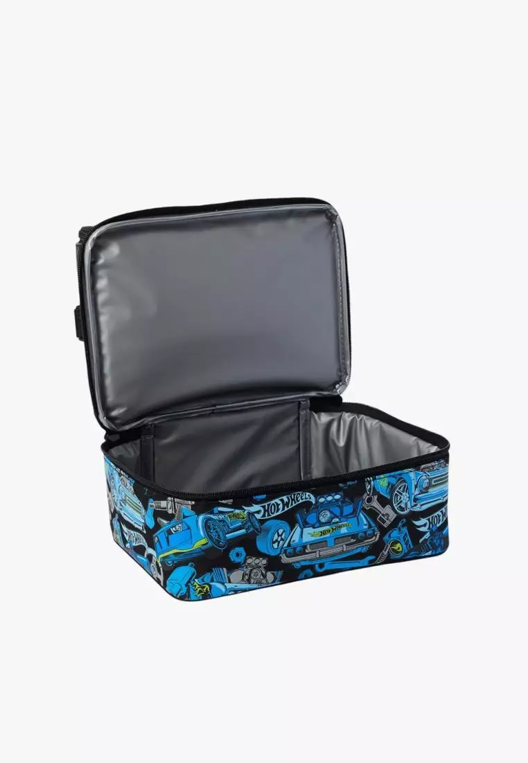 Jual Smiggle Hot Wheels Large Dual Strap Lunchbox Original 2026 ...