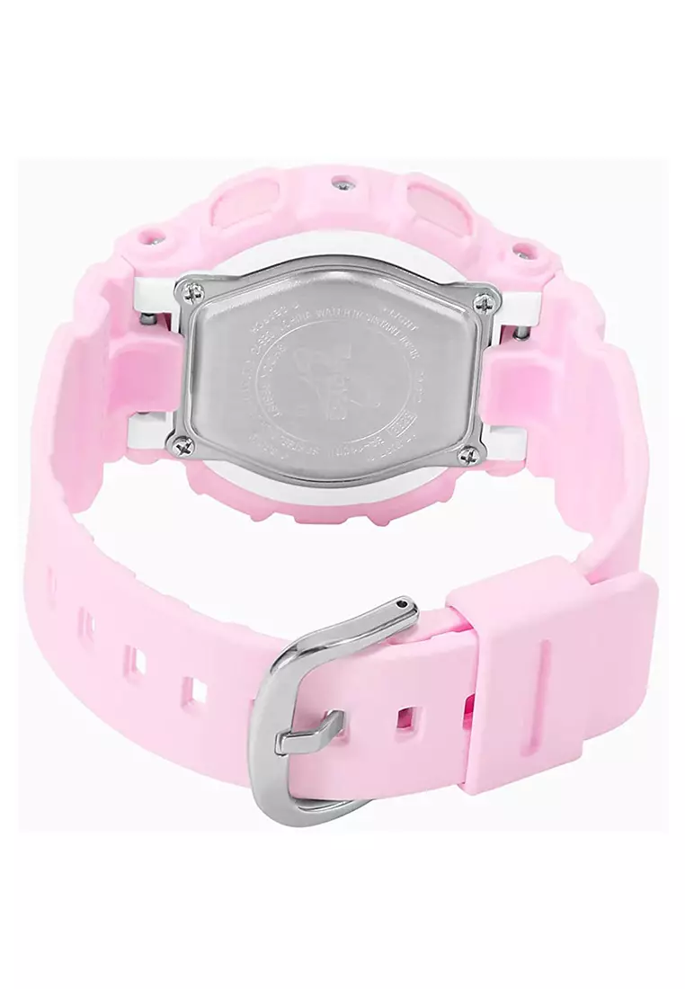 Casio Baby-G - Jam Tangan Wanita - Light Pink - Resin Strap - BA-110BE-4ADR