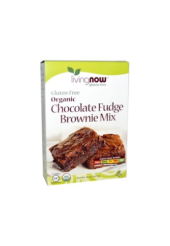 Now Foods Now Foods, Real Food, Organic, Chocolate Fudge Brownie Mix, Gluten-Free, 16 oz (454 g) FFCF6ES2AF6691GS_1