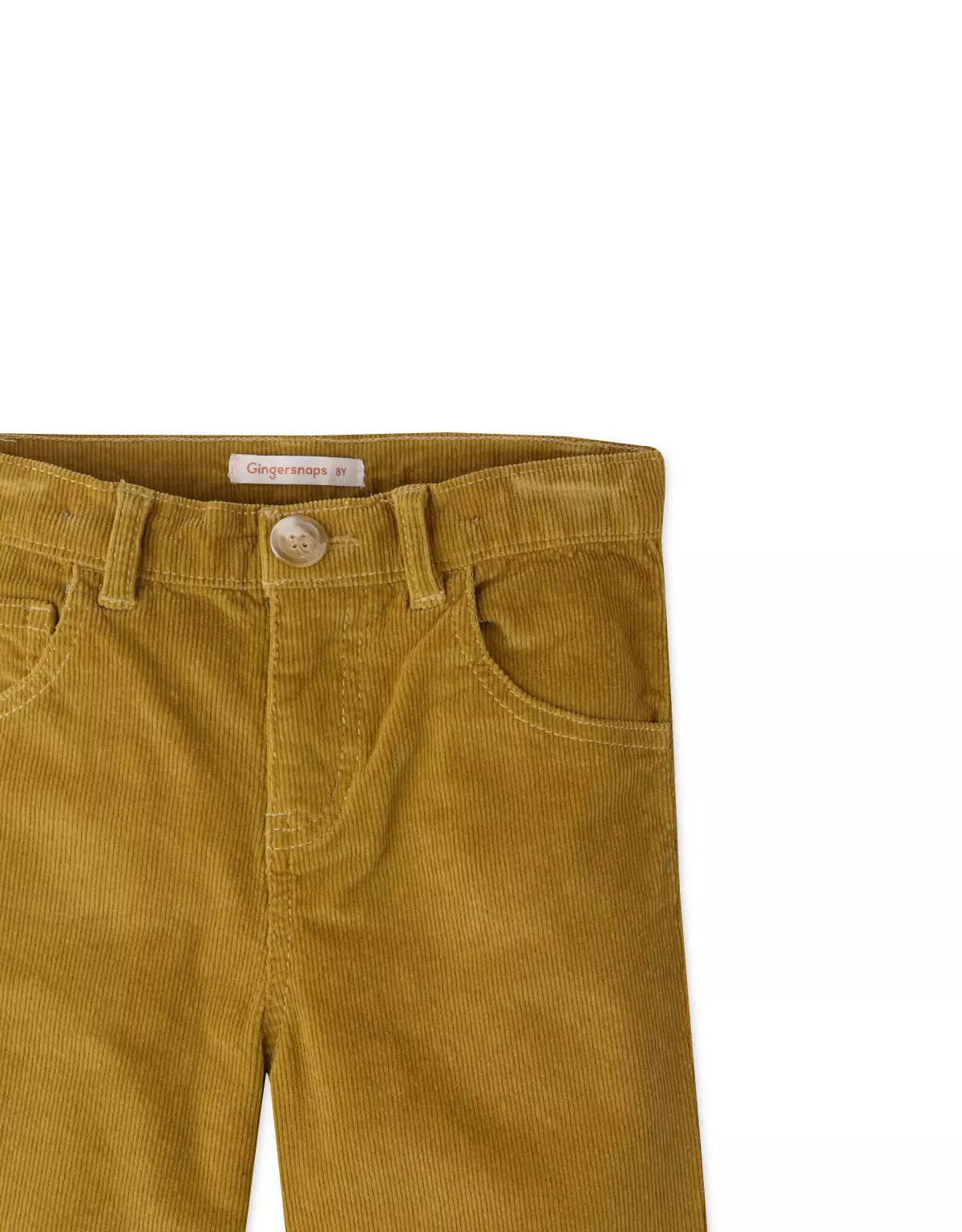 Gingersnaps Festive Retro Pants - Celana Panjang Anak Perempuan (Krem)