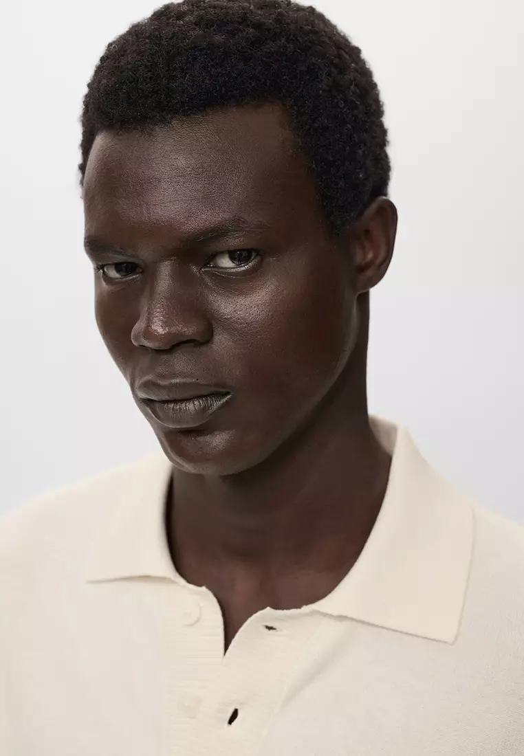 Cotton Knitted Polo Shirt