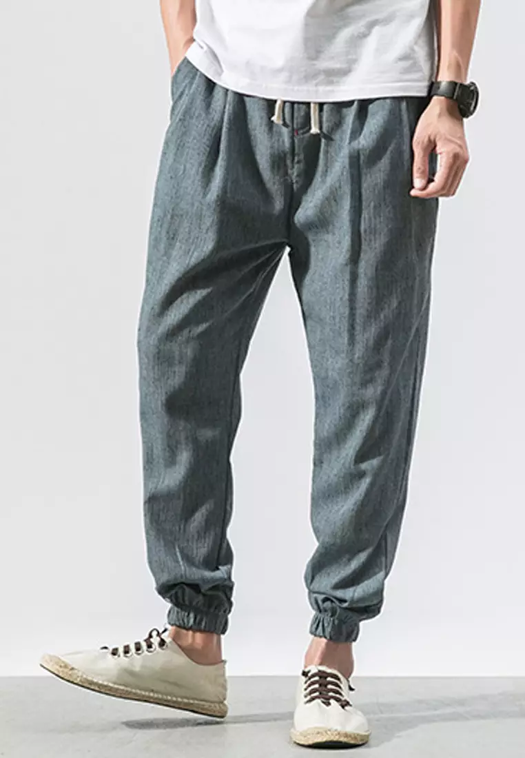 Japanese Style Tapered Cargo Pants K29QT713