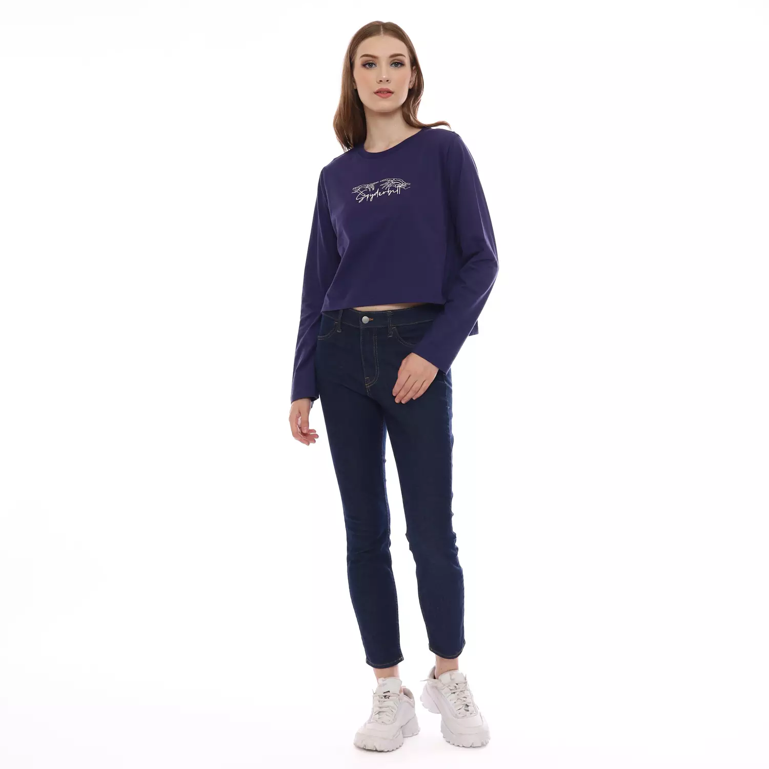 Spyderbilt Kaos Lengan Panjang Wanita Saints Planet Surf