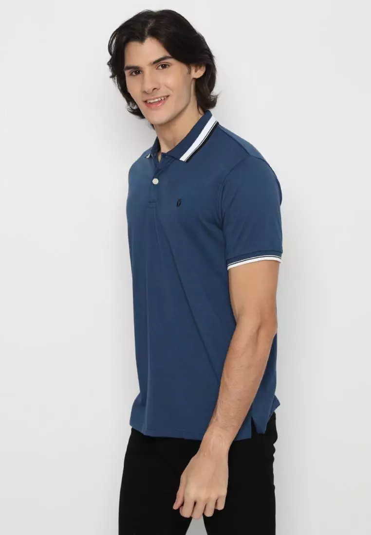 MATSUDA Kaos Polo Shirt Pria Kerah Aioi