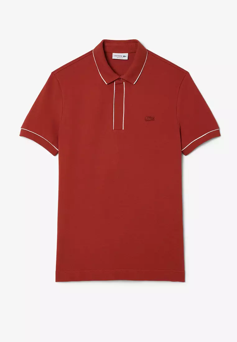 Regular Fit Paris Stretch Piqué Polo Shirt