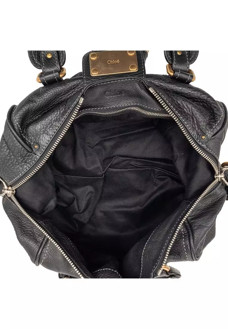 Pre-Loved Chloé Leather Paddington Shoulder Bag