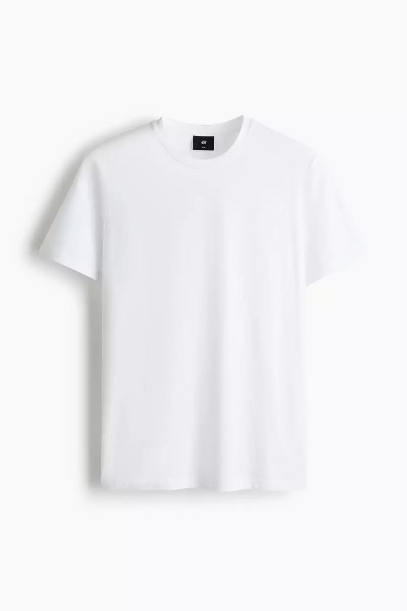 Slim Fit Pima cotton T-shirt