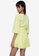 ZALORA BASICS yellow Wide Sleeves Playsuit with Belt 83F94AAC2A914DGS_2