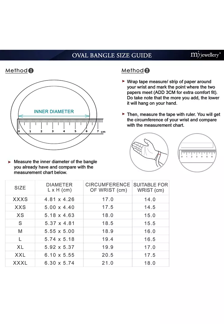 375/9K Gold Love Lock Bangle P1 (L-16.5CM)