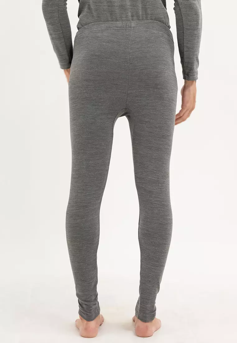 Wool Blend Double Knee Layer Thermal Bottoms