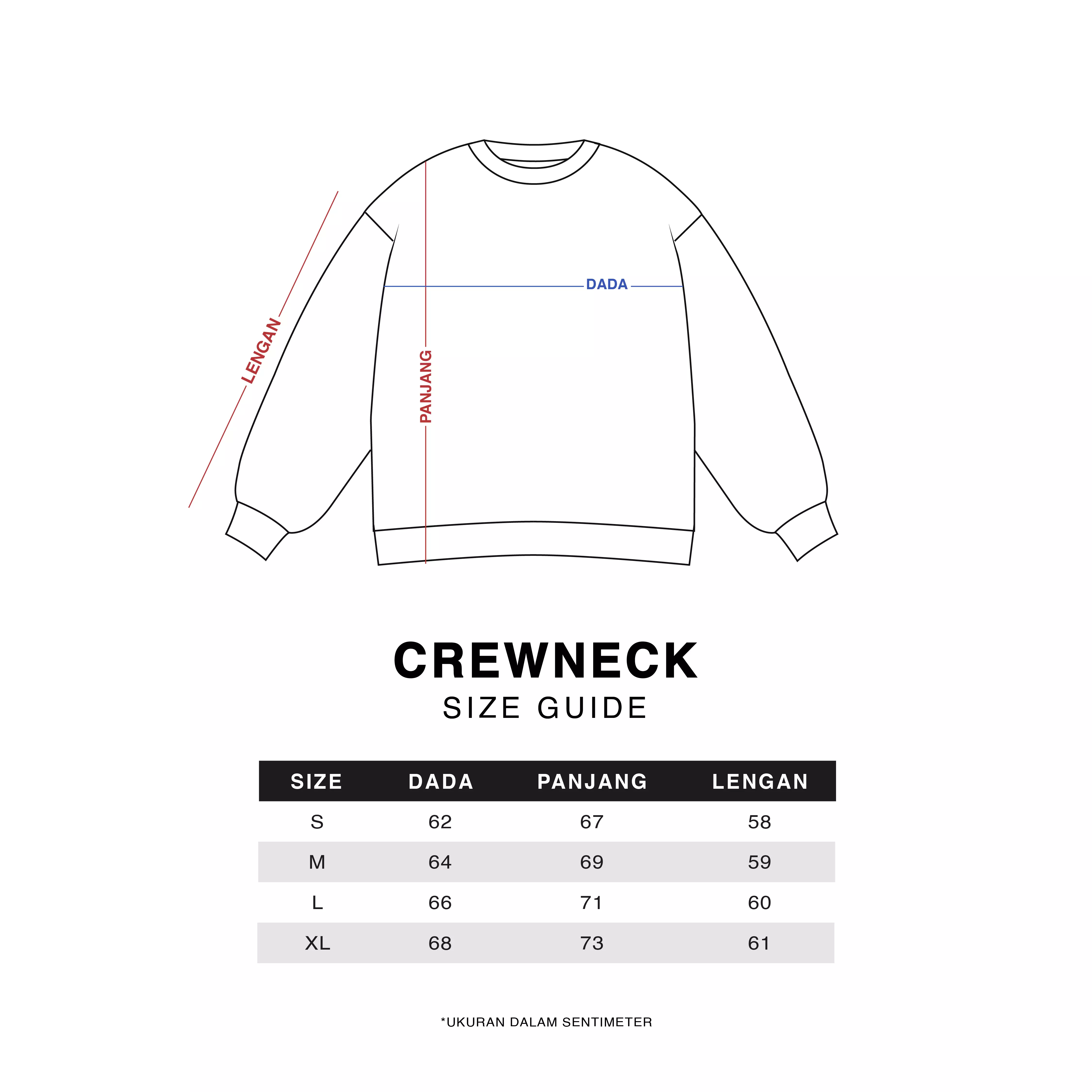 Sweater Pria Crewneck Greendy