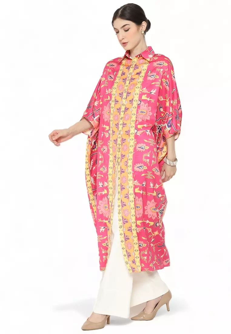 Kanzi Collared Kaftan