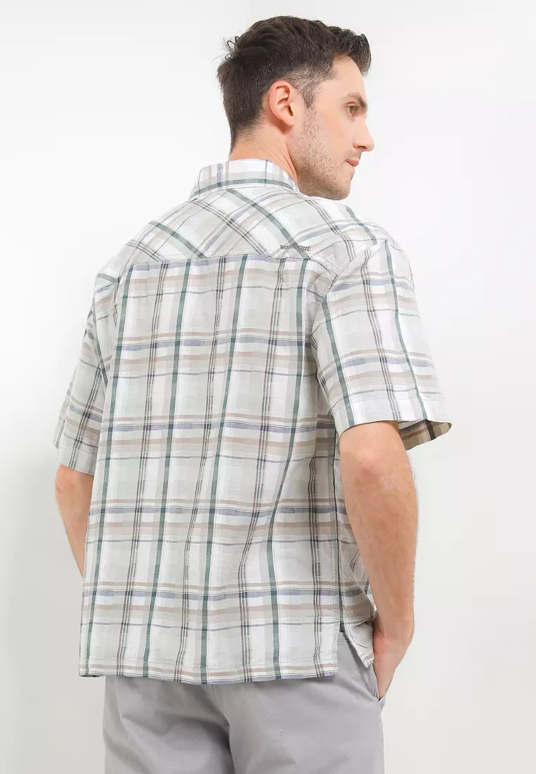 Watchout Pakaian Pria Bradford Short Sleeve Shirt - JS502450111