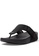Fitflop black FitFlop TRAKK II Men's Water-Resistant Toe-Post Sandals - All Black (EJ3-090) 010B5SH704A5F5GS_2
