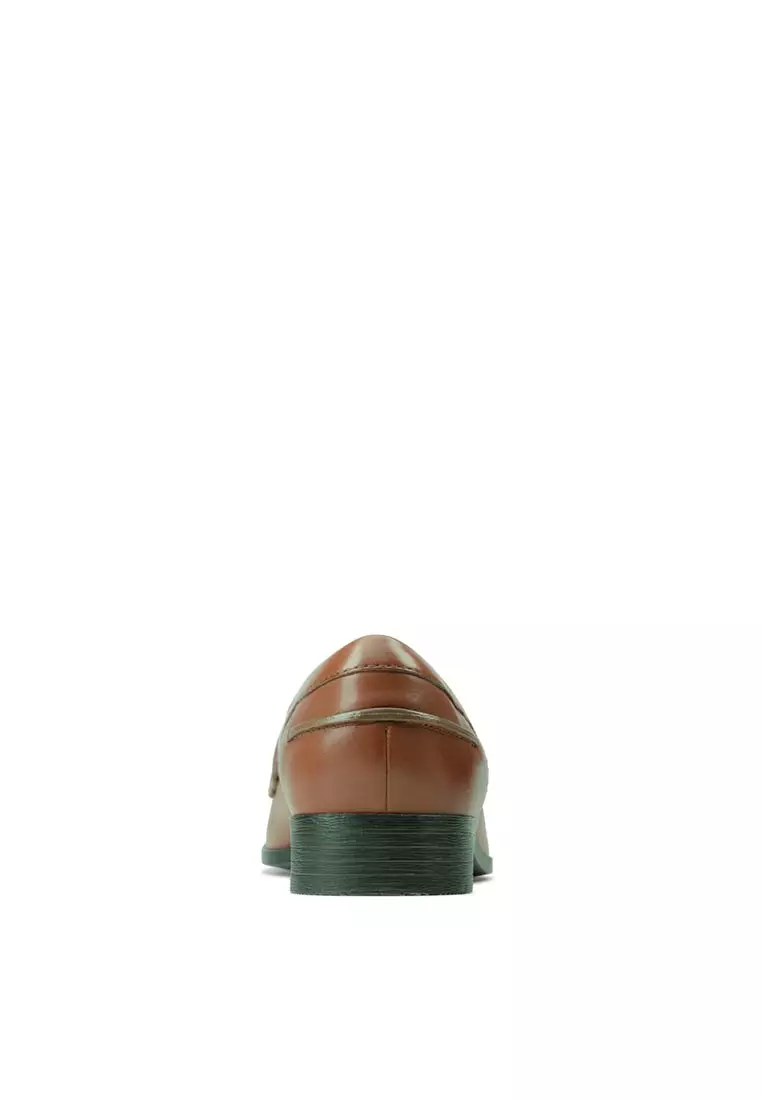 Womens Hamble Loafers - Tan Leather