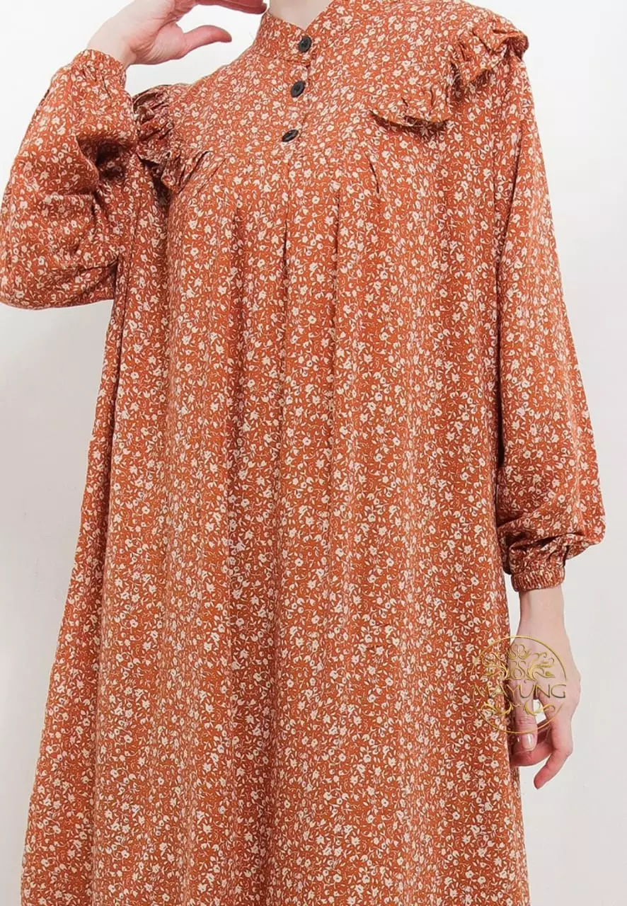 Fealofa Jingga Setelan Celana Premium MYA