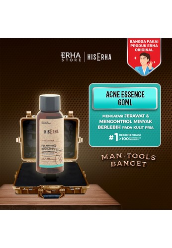 Jual Erha His Erha Acne Essence Serum Wajah Pria Berjerawat Original Zalora Indonesia