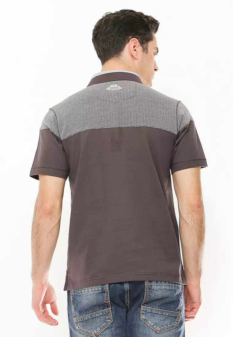 LGS - Kaos Polo - Coklat - Regular Fit - CTS.225.M2228.01.C