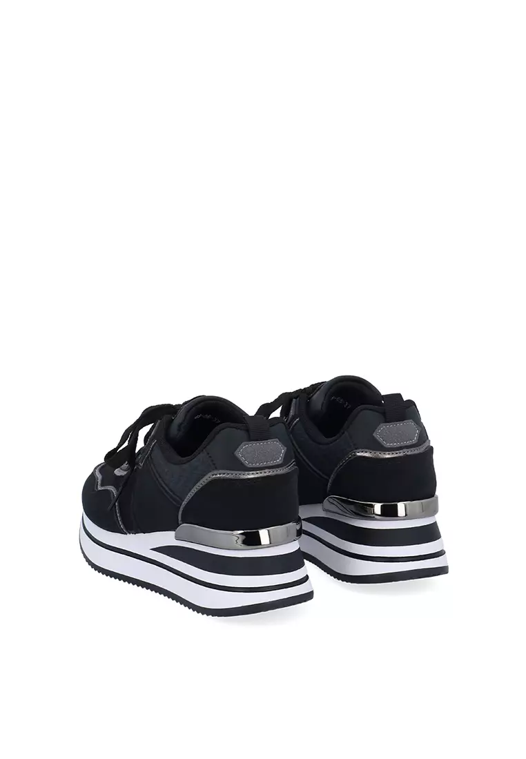 Black Althea Comfort Sneakers