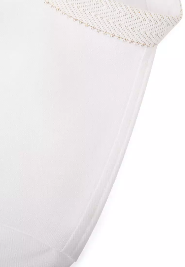 Non-Iron Pure Cotton Stand Collar Polo Tee