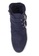 Shu Talk blue Amaztep Suede Leather High Top Buckle Platform Sneakers 577A0SH9DF38C0GS_5