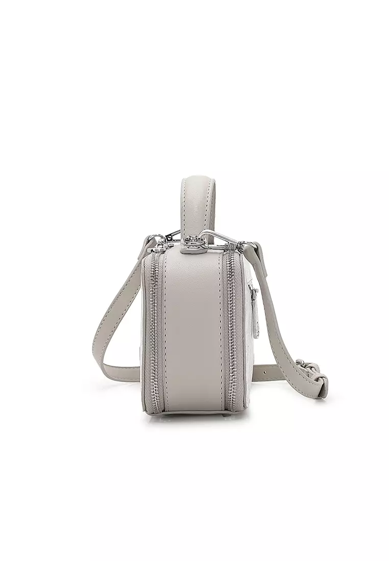 Women's Top Handle Bag / Sling Bag / Crossbody Bag / Shoulder Bag - White