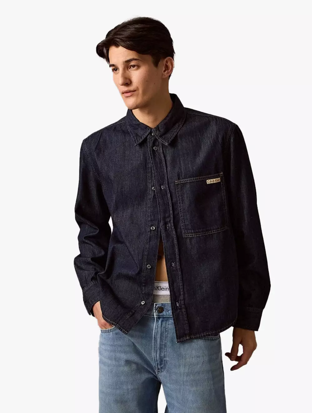 Calvin Klein - REGULAR DENIM SHIRT