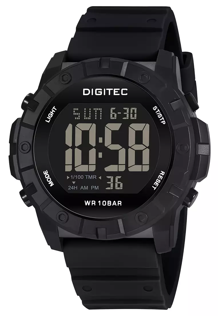 Dg 5189 Digital Watch New DIGITEC デジタル腕時計 DG-5204T BISA COD 