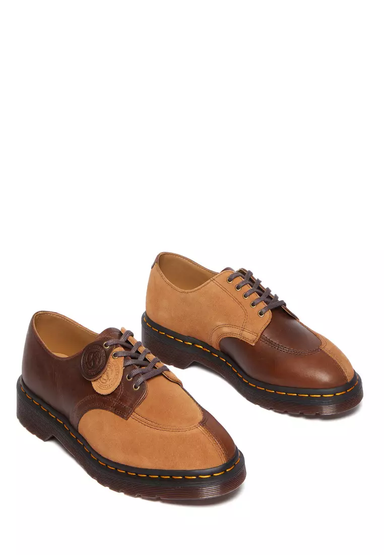 2046 Regency Calf Repello Suede Brown Shoes Men