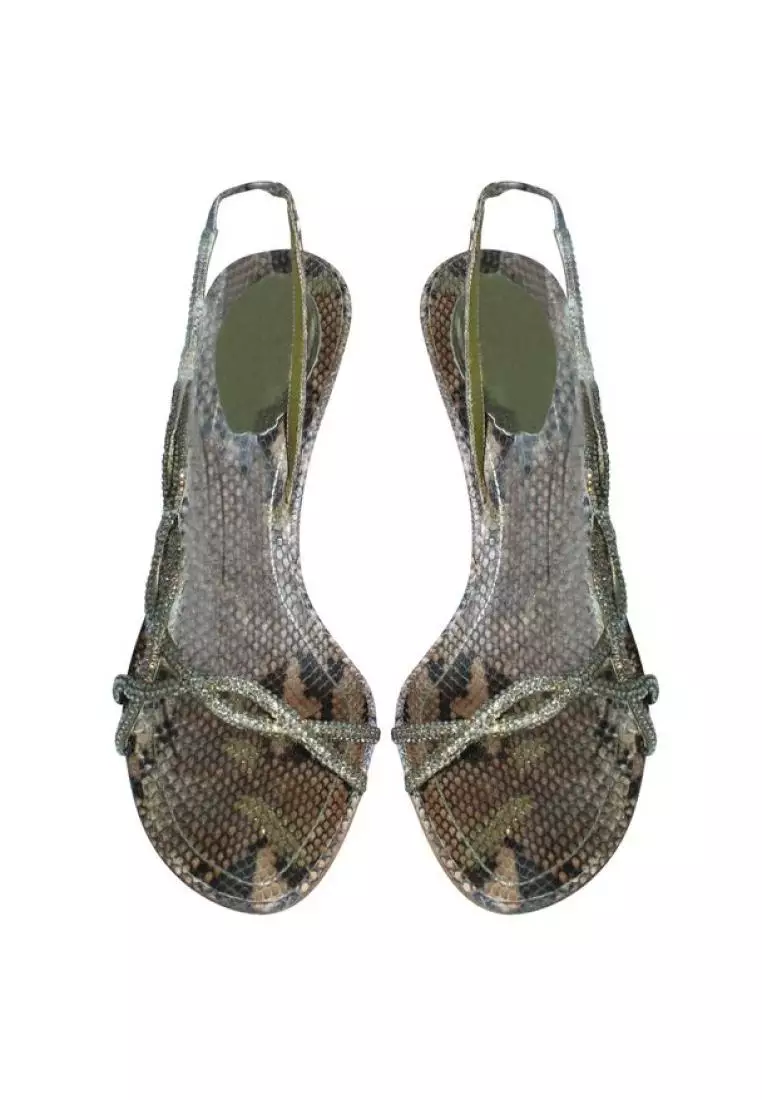 Rene caovilla hot sale snake heels