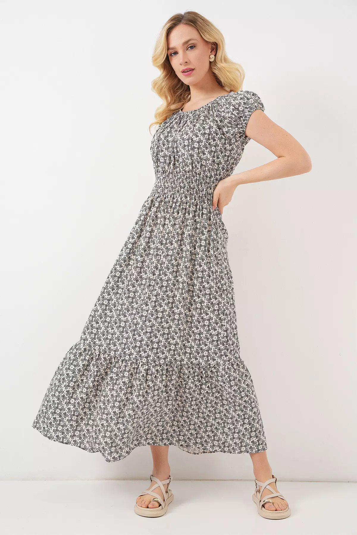 Viscose Maxi Dress