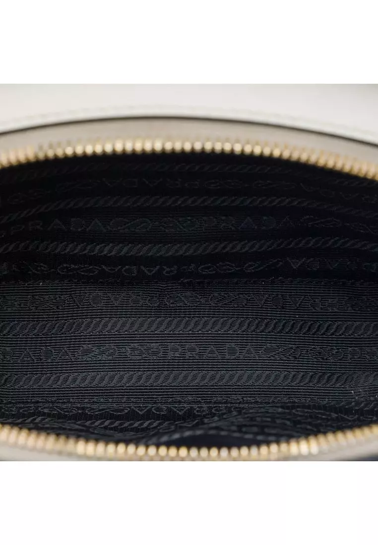 Pre-Loved Prada Saffiano Lux Odette Satchel