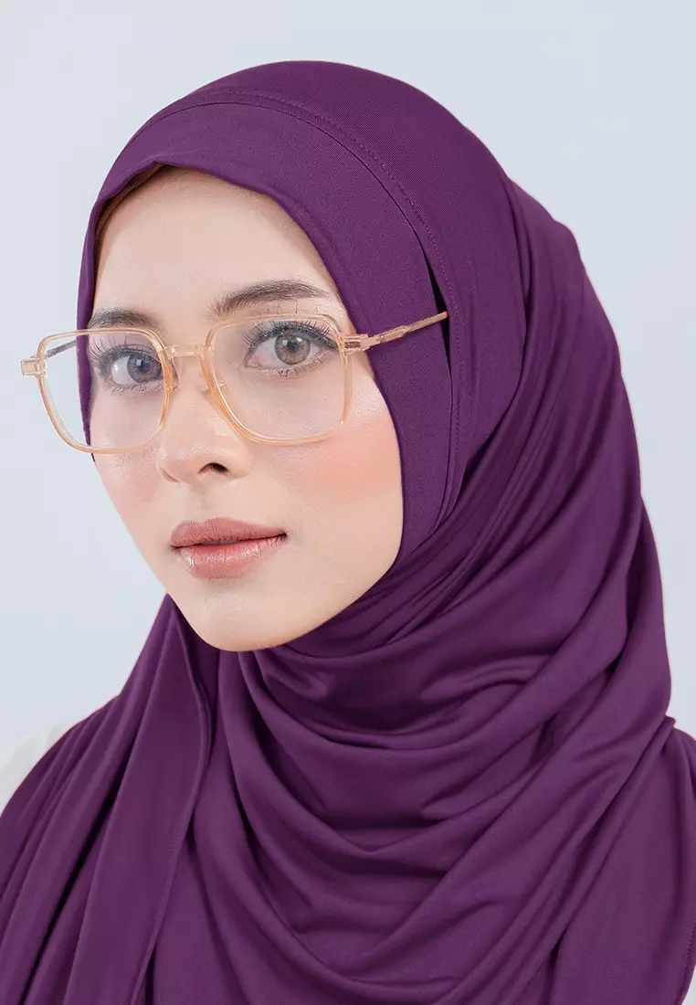 HIJAB INSTAN FAYZA - DARK PURPLE