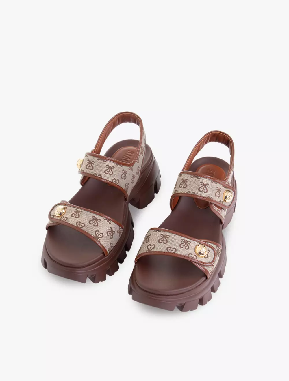 Staccato EBK74-700 Wedges Sandal - Brown