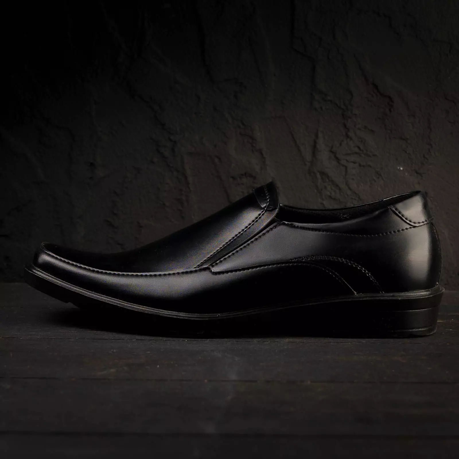 PAULMAY - Sepatu Formal Casual Pria Wina 77 Black