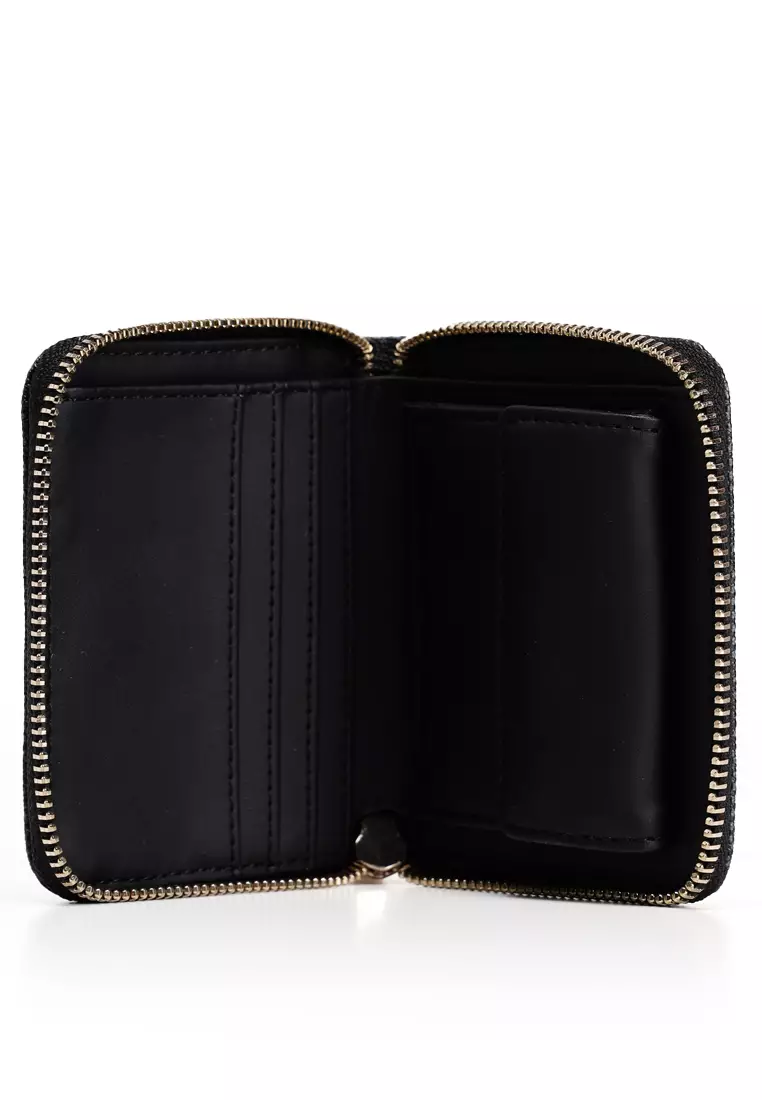 Laurel II Signature Logo Small Zip Around Wallet