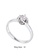 LITZ white LITZ 750 (18K) White Gold Diamond Ring 钻石戒指 DR68 C5CABAC2111A4EGS_4