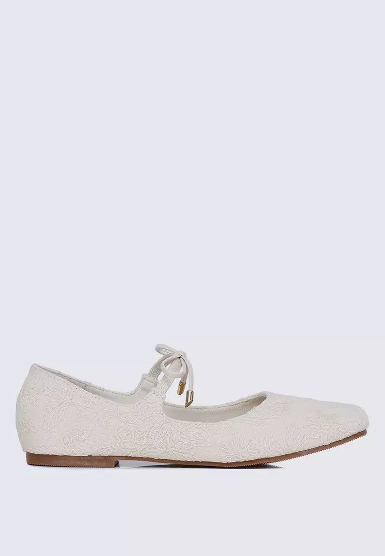 Discount on My Ballerine  shoes - SKU: My Ballerine Heya Comfy Ballerina In Beige