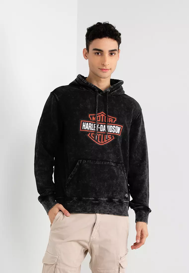 Harley davidson bar and shield hoodie new arrivals