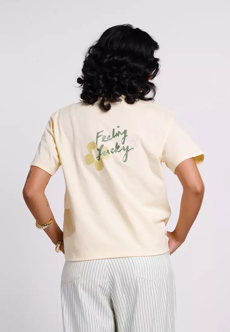 Archetype Summer Essentials Clover Short Sleeve Shirt Top